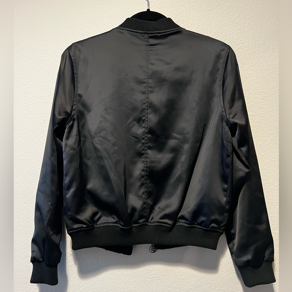 ABERCROMBIE & FITCH Satin Bomber Jacket - XS - Picture 4 of 4